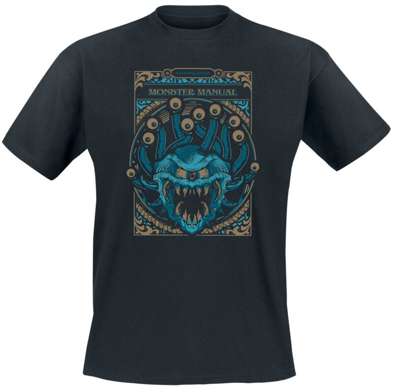 Dungeons and Dragons Monsters Manual T-Shirt black - Image 2