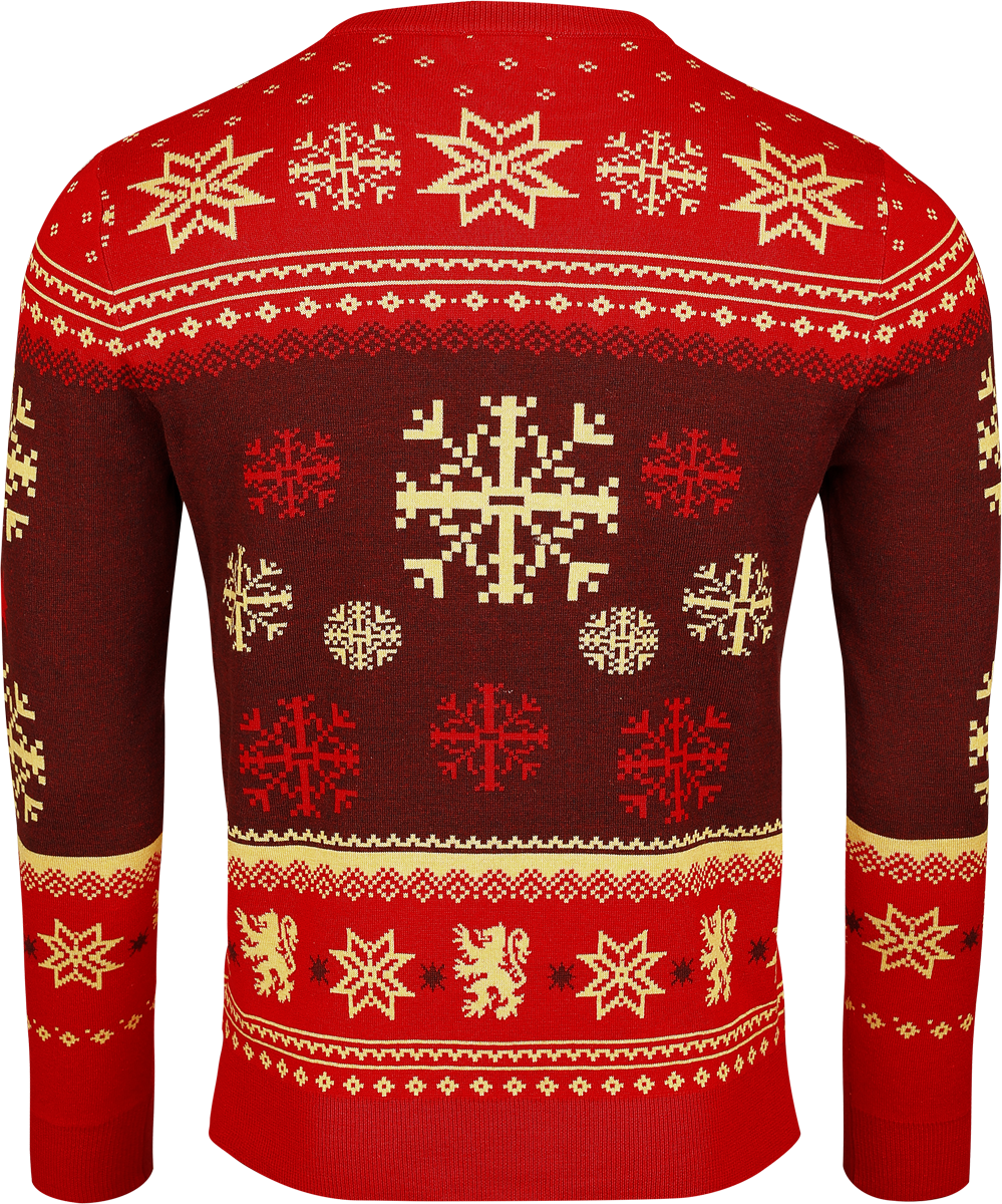 Harry Potter Gryffindor Christmas jumper multicolour - Image 3