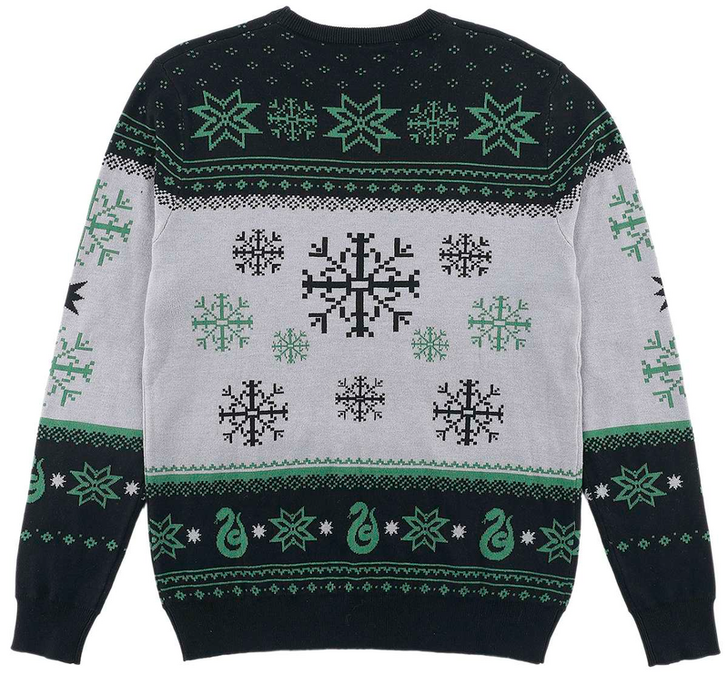 Harry Potter Slytherin Christmas jumper multicolour - Image 3