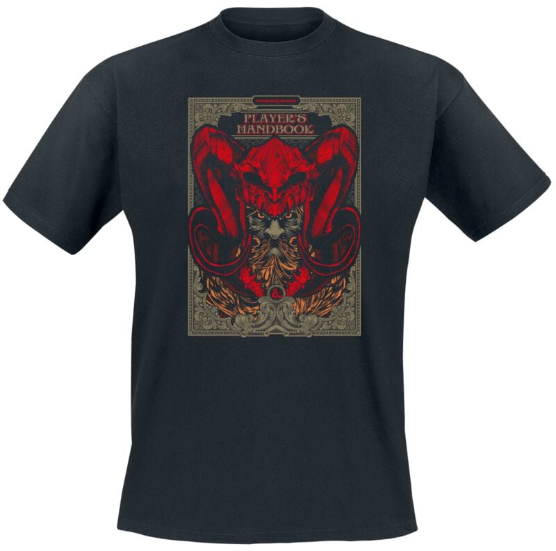 Dungeons and Dragons Player's Handbook T-Shirt black - Image 2