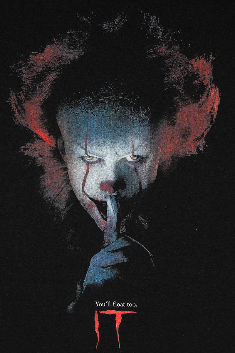 IT IT - Pennywise - You'll float too. T-Shirt black - Image 3