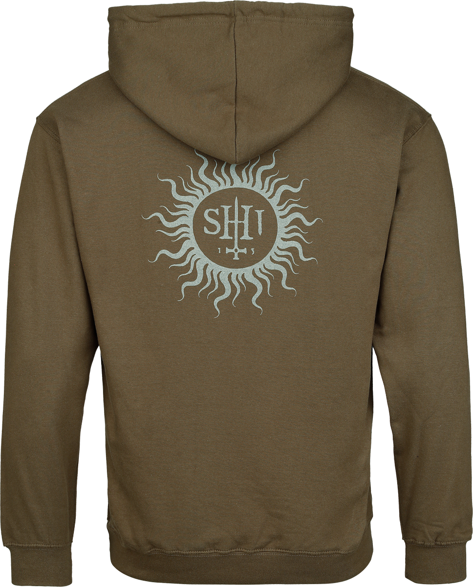 Behemoth Purity - The Unholy Trinity Tour 2025 Hoodie green - Image 3