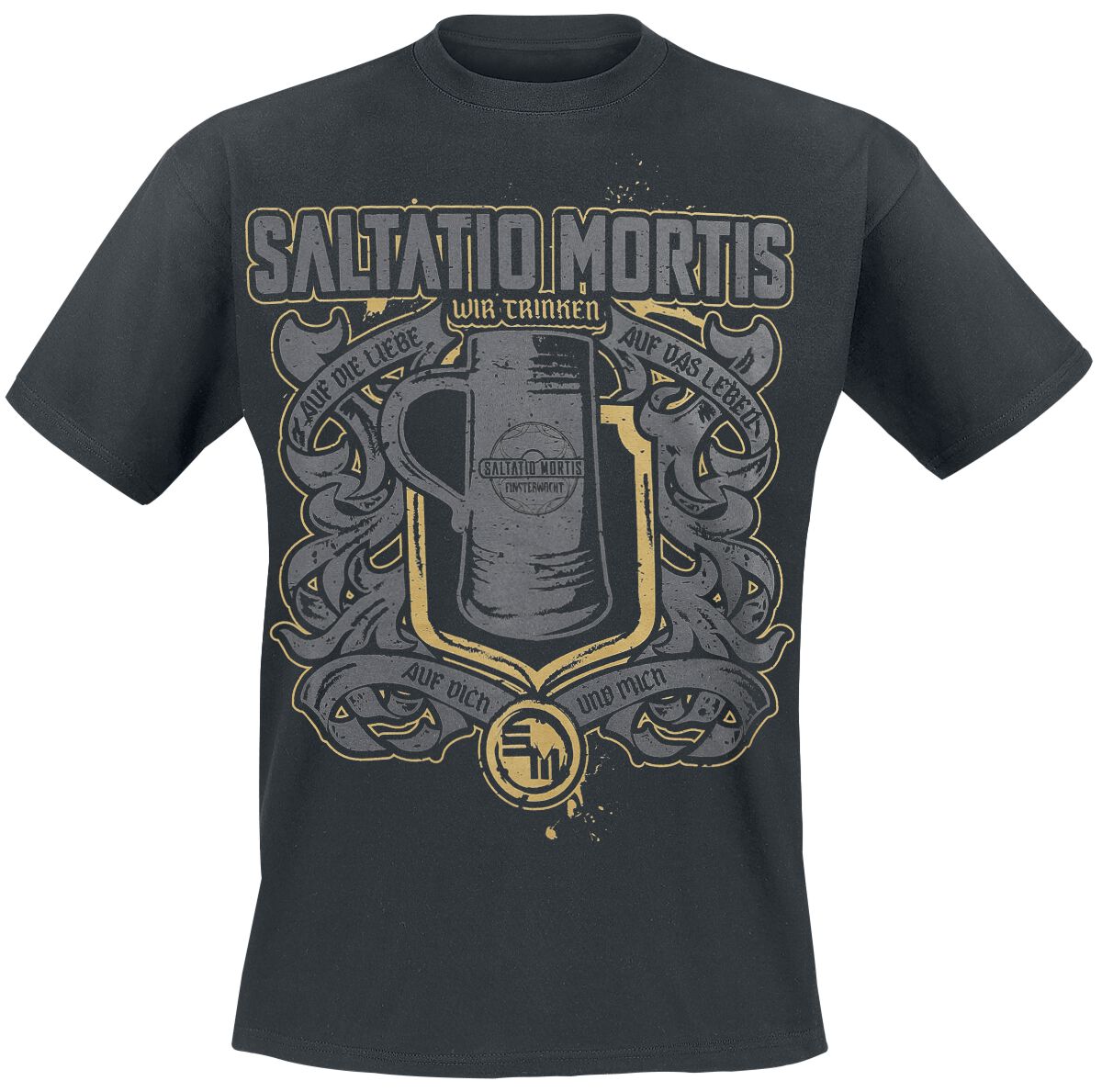 Saltatio Mortis Wir Trinken T-Shirt black - Image 2
