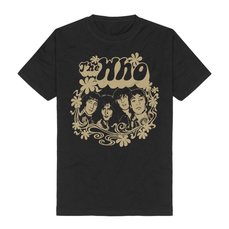 The Who Floral T-Shirt black - Image 2