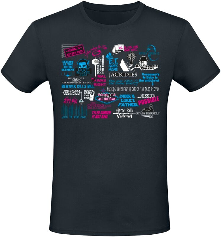 Slogans Spoiler T-Shirt black - Image 2