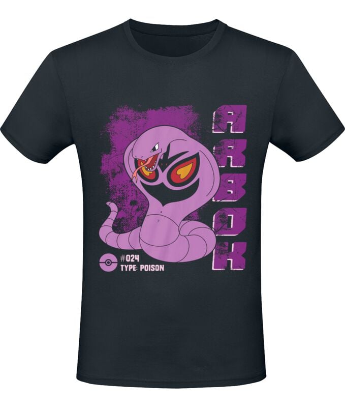 Pokémon Arbok T-Shirt black - Image 2