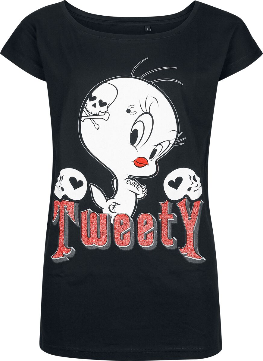 Looney Tunes Tweety - Tattoo T-Shirt black - Image 2