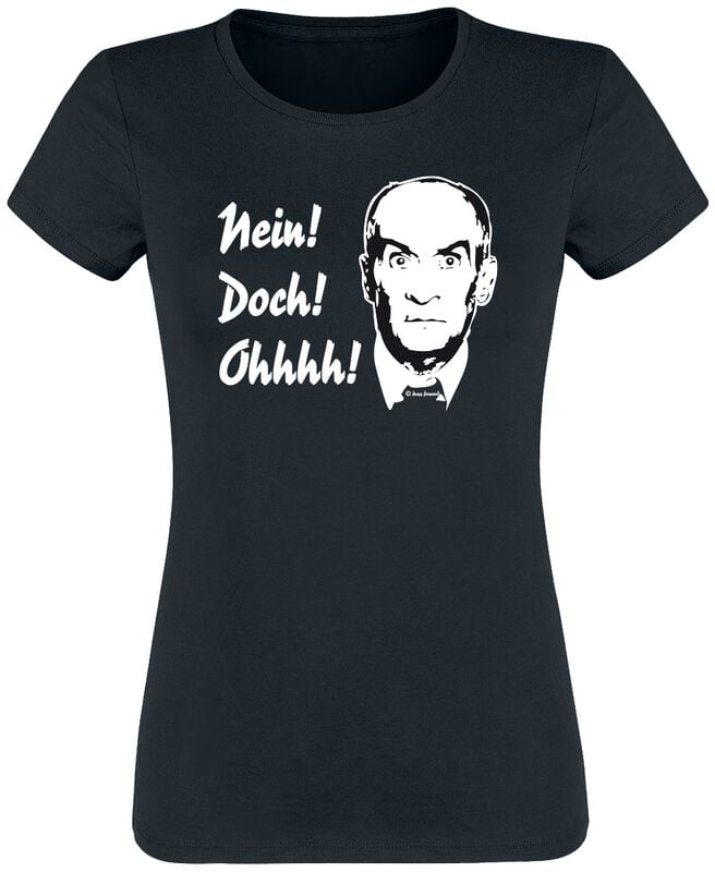 Louis de Funès Nein! Doch! Ohhh! T-Shirt black - Image 2