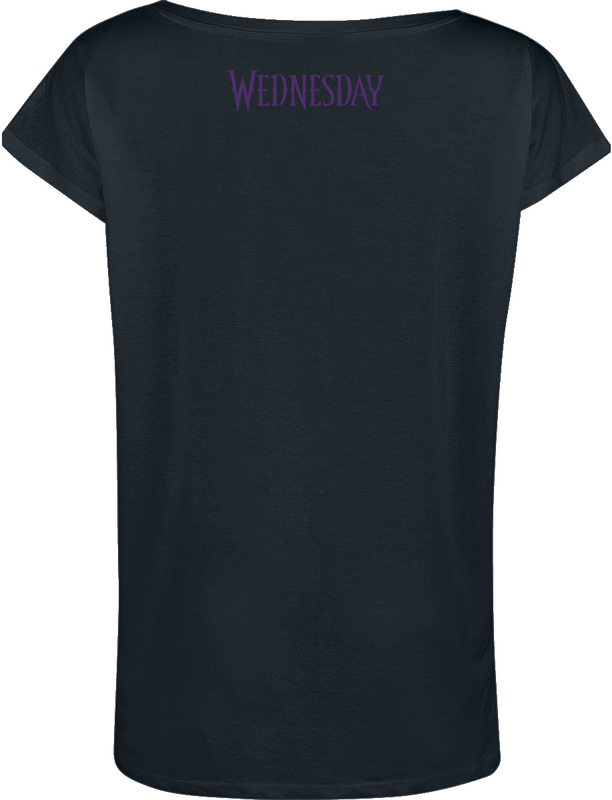 Wednesday Wild Slide T-Shirt black - Image 3