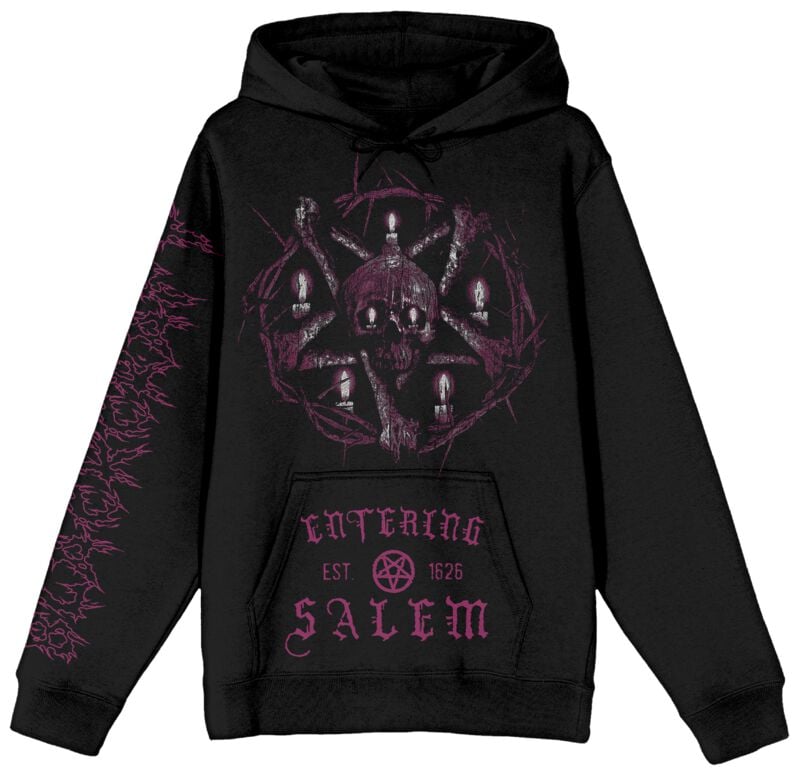 Blackcraft Cult Salem Skull Candles Hoodie Hoodie black - Image 2
