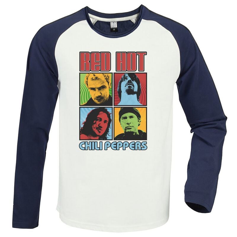 Red Hot Chili Peppers Amplified Collection - Squares Long-sleeve Shirt multicolour - Image 2
