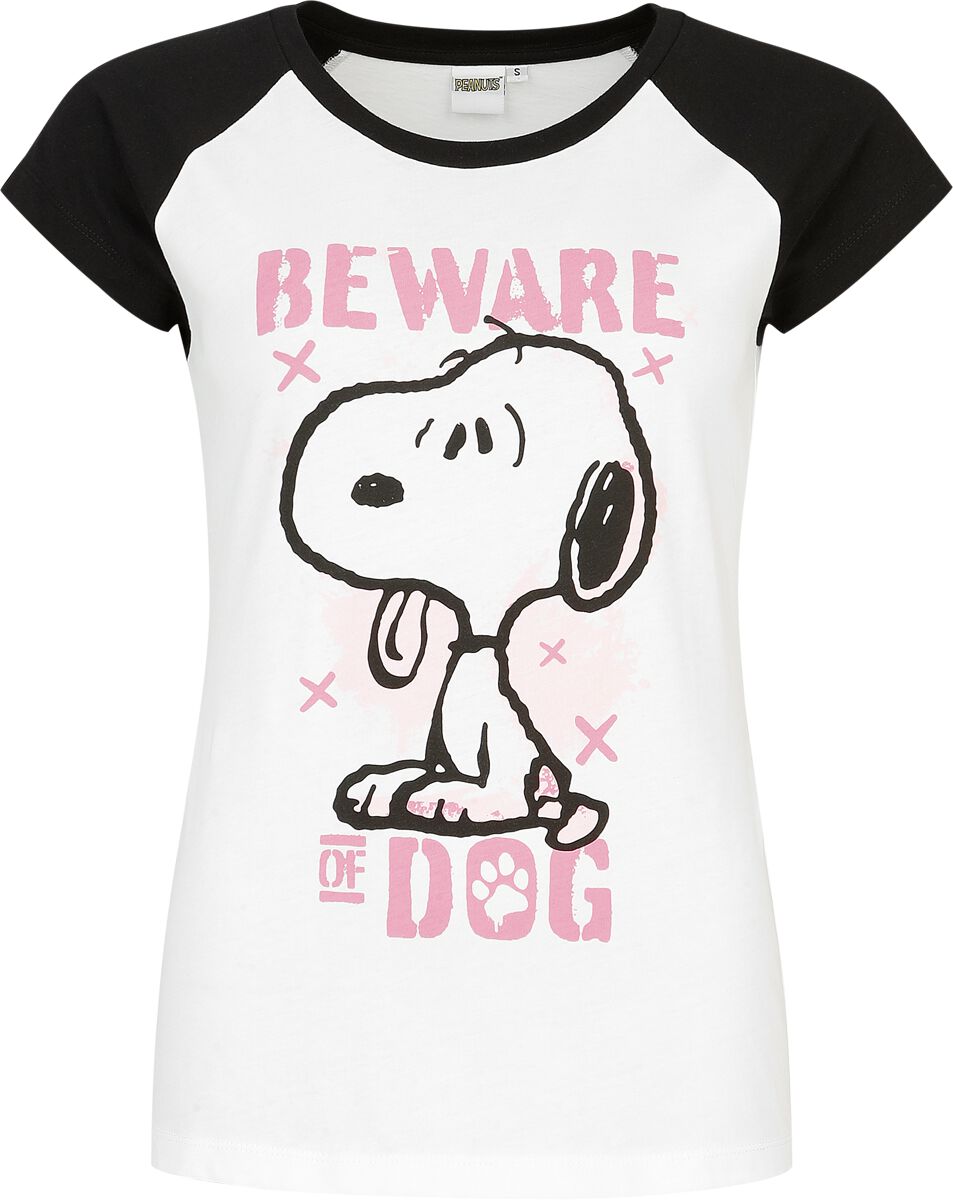 Peanuts Beware of Dog T-Shirt multicolour - Image 2