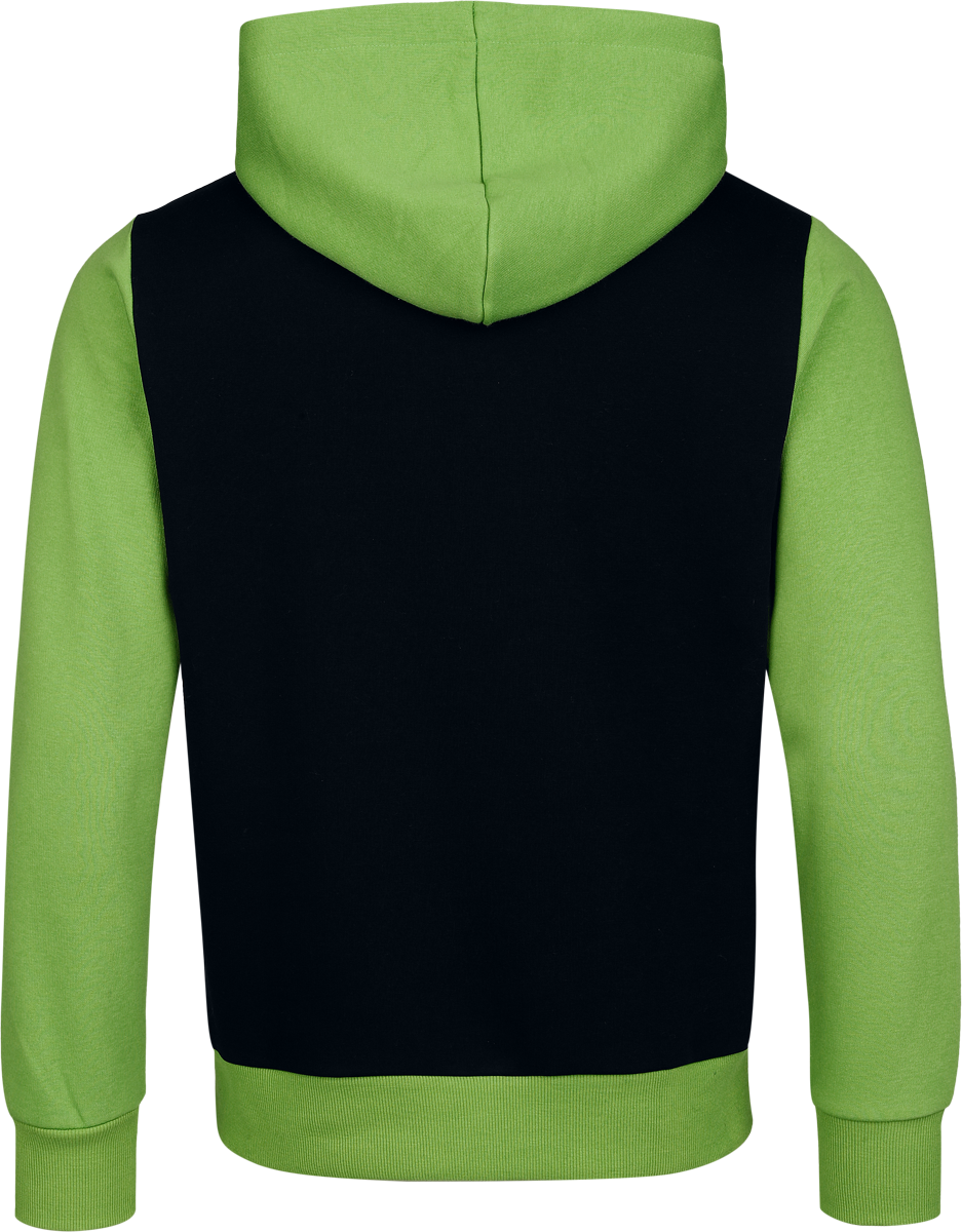 Sesame Street Oscar Hoodie green black - Image 3