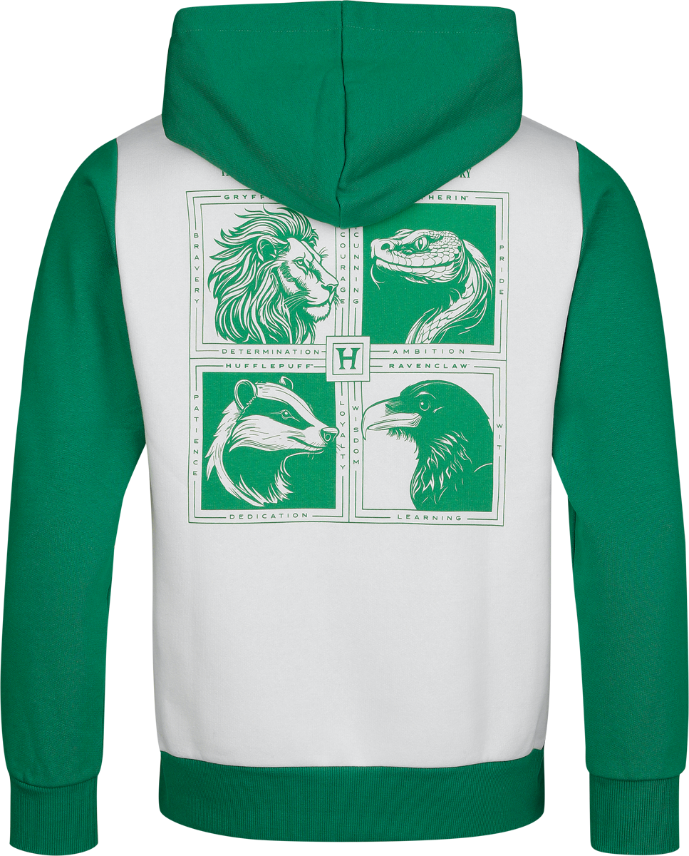 Harry Potter Back To Hogwarts Hoodie green white - Image 3