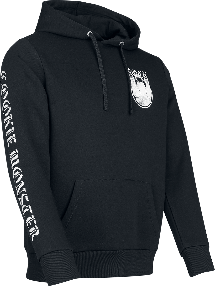 Sesame Street Cookie Monster - Rock Hoodie black - Image 3