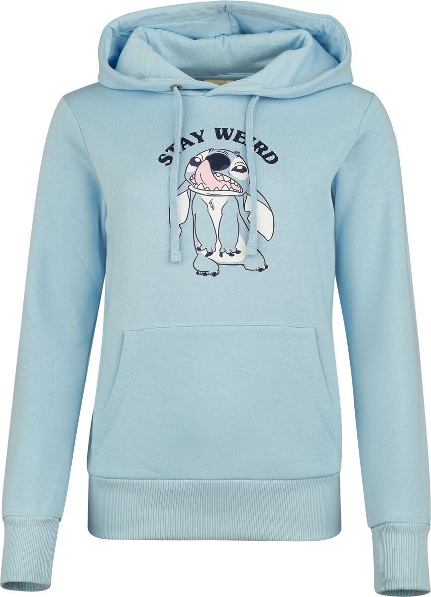 Lilo & Stitch Stay Weird Hoodie light blue - Image 2