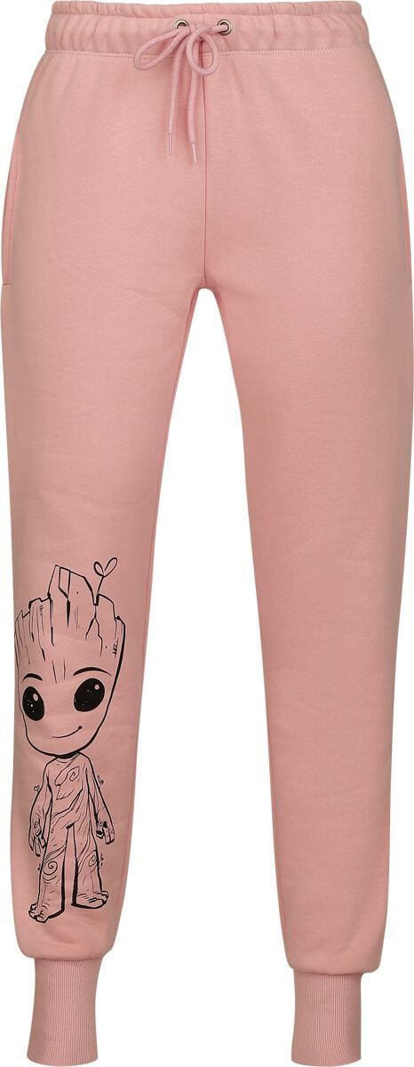 Guardians Of The Galaxy I Am Groot Tracksuit Trousers dusky pink - Image 2