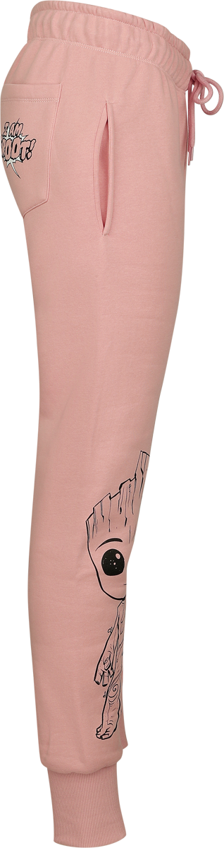 Guardians Of The Galaxy I Am Groot Tracksuit Trousers dusky pink - Image 3