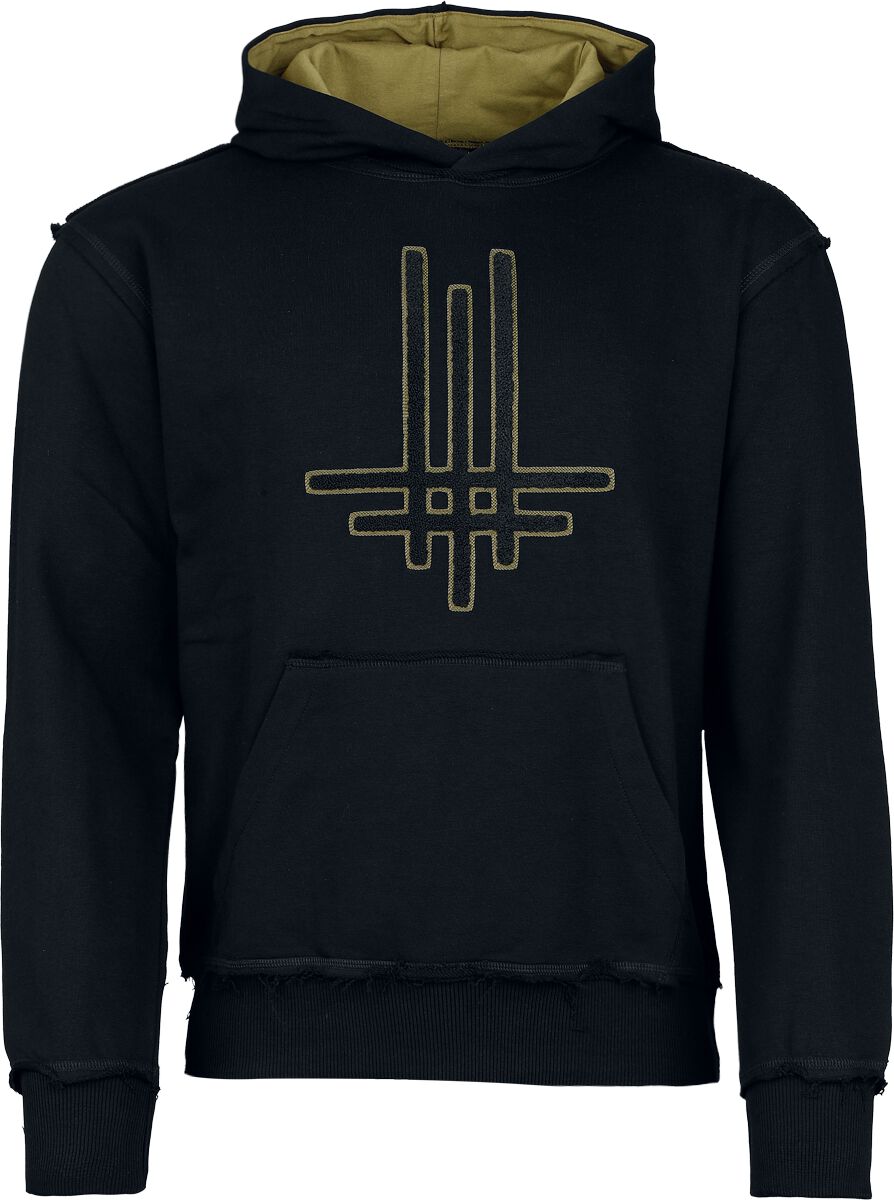 Behemoth Logo Hoodie black olive - Image 2