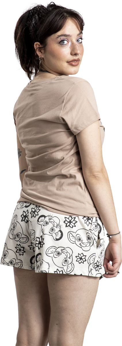 The Lion King Simba & Nala Pyjama beige brown - Image 3
