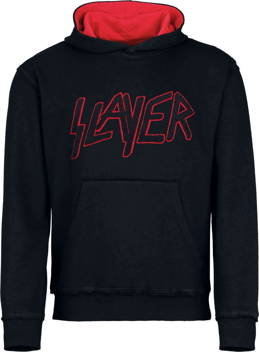 Slayer Logo Hoodie black red - Image 2