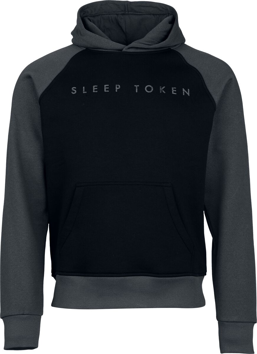 Sleep Token Logo Hoodie black grey - Image 2