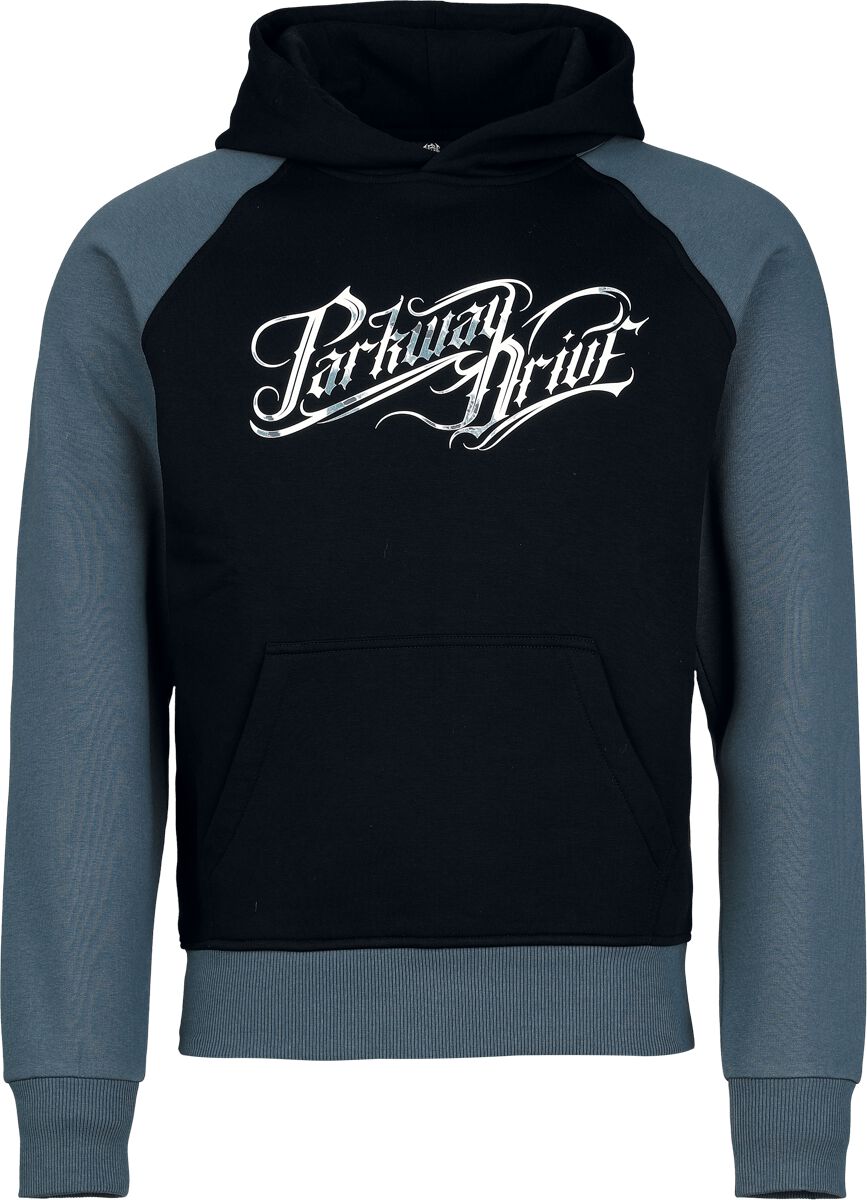 Parkway Drive Logo Hoodie black blue - Image 2