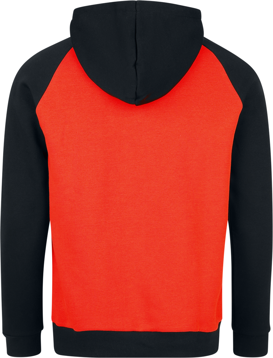 Deadpool Logo Hoodie red black - Image 3