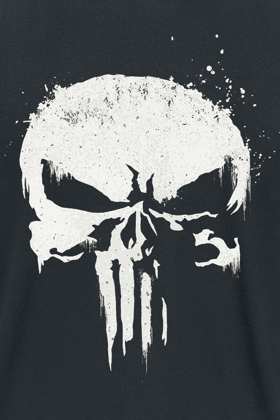 The Punisher Skull T-Shirt black - Image 3