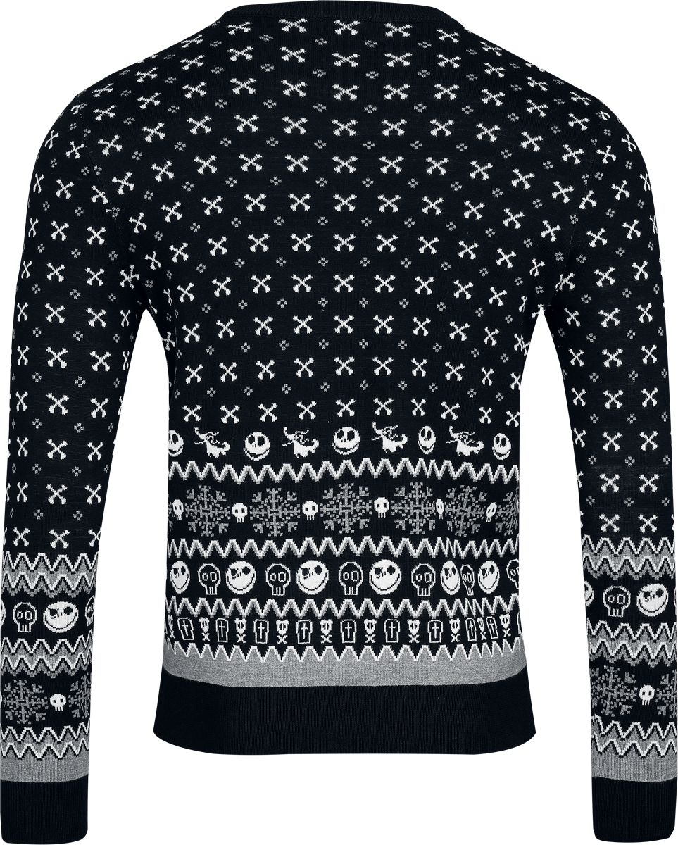 The Nightmare Before Christmas Ho Ho Howl Christmas jumper multicolour - Image 3