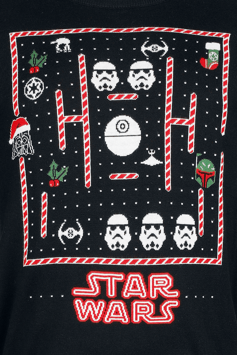 Star Wars Vintage Game Christmas jumper multicolour - Image 3