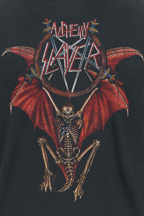 Slayer Alchemy - Winged Demon T-Shirt black - Image 3
