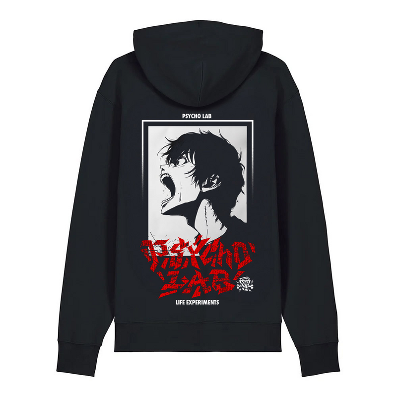 Psycholab Scream Hoodie black - Image 3