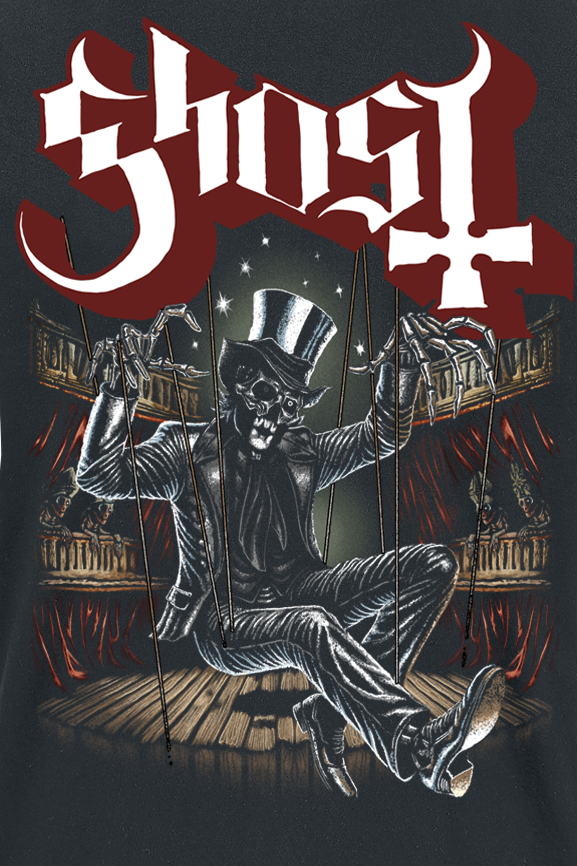 Ghost Pull The Strings T-Shirt black - Image 3