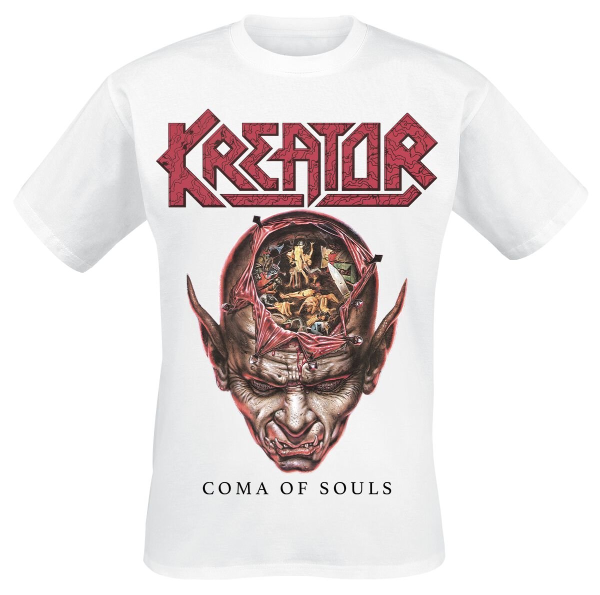 Kreator Coma of souls T-Shirt white - Image 2