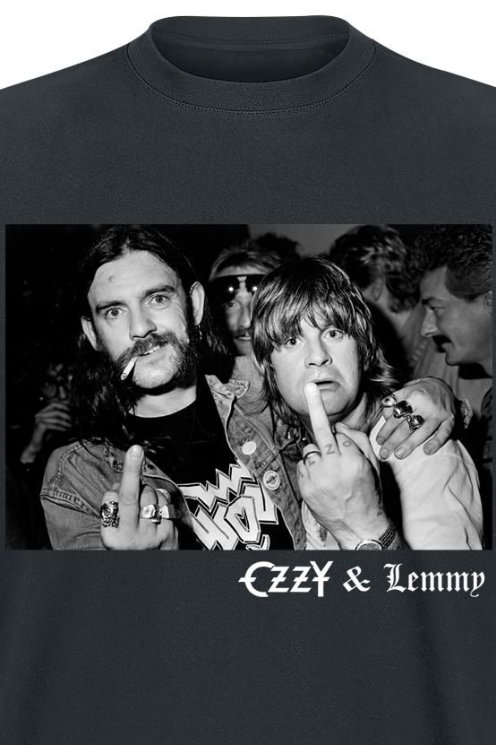 Ozzy Osbourne Hellraiser - Ozzy & Lemmy T-Shirt black - Image 3