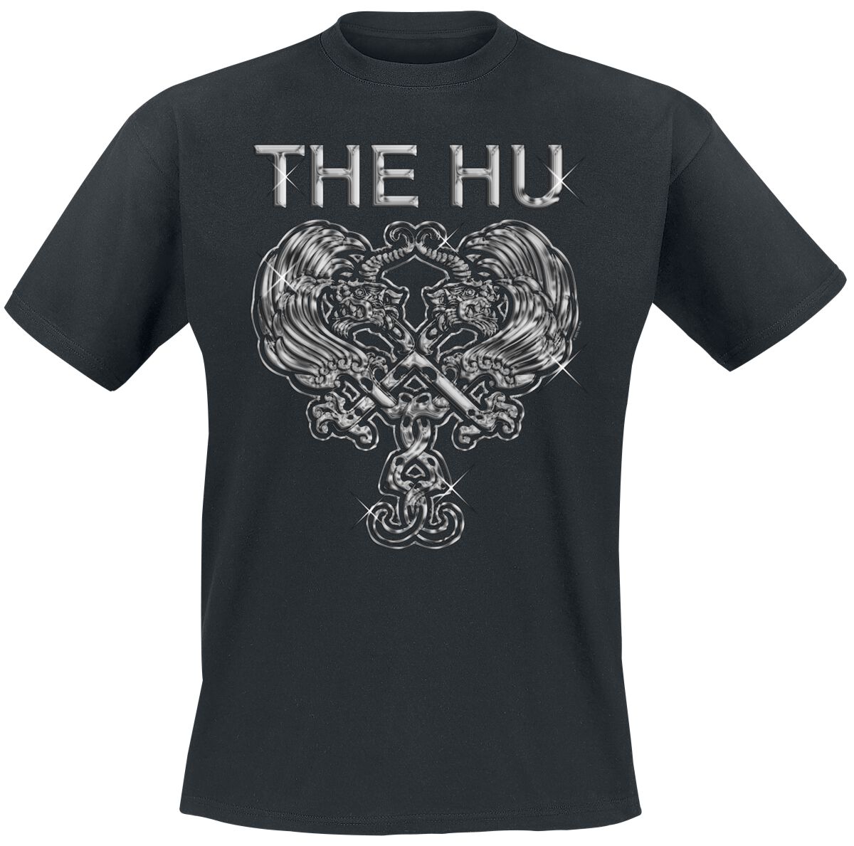 The Hu Chrome Crest T-Shirt black - Image 2