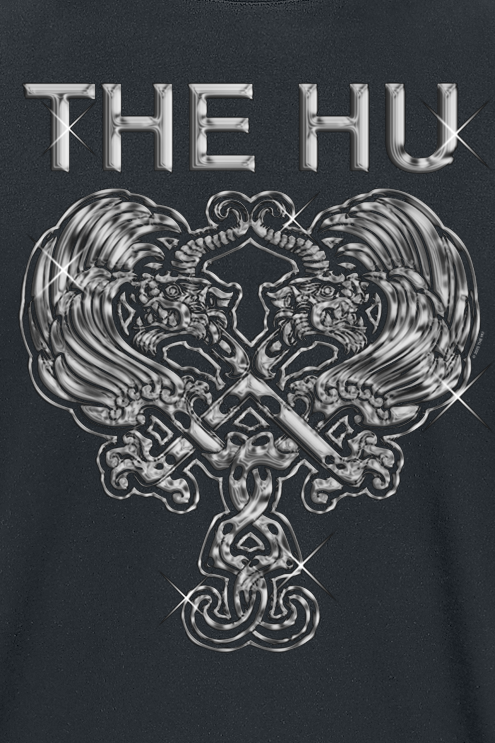 The Hu Chrome Crest T-Shirt black - Image 3