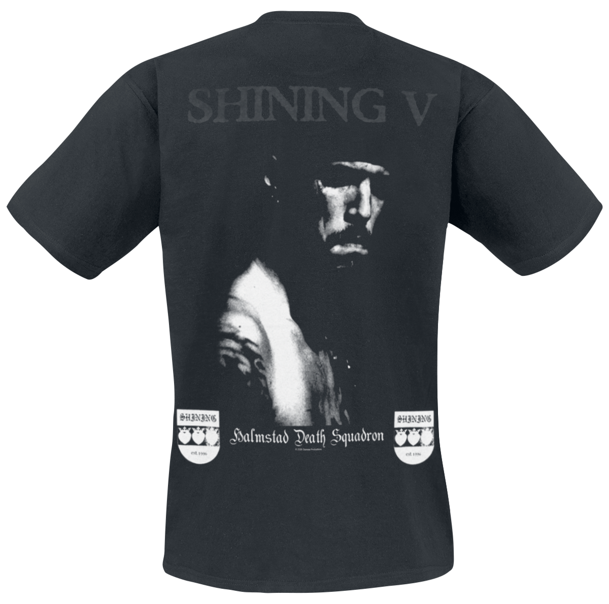 Shining Halmstad 2025 T-Shirt black - Image 3