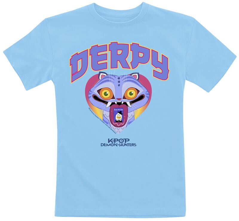 KPop Demon Hunters Derpy T-Shirt light blue - Image 2
