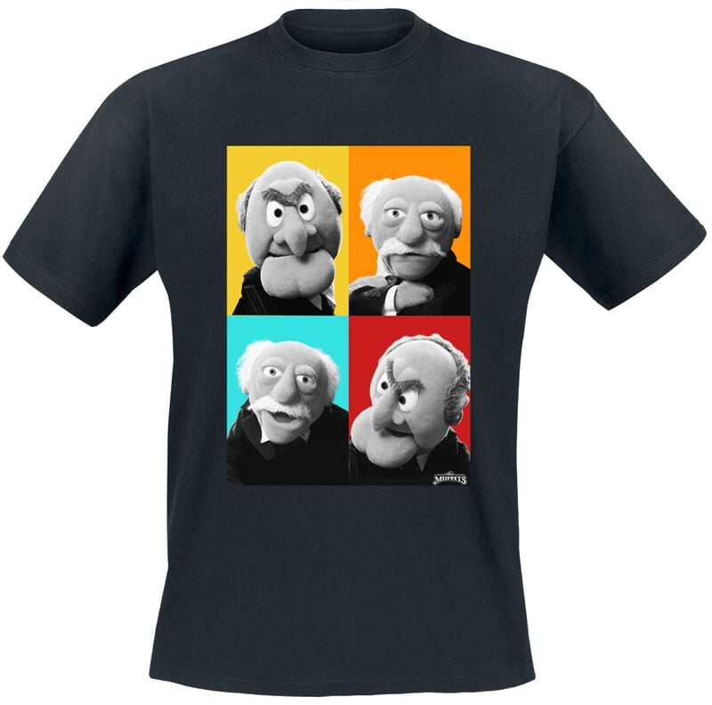 The Muppets Waldorf & Statler T-Shirt black - Image 2