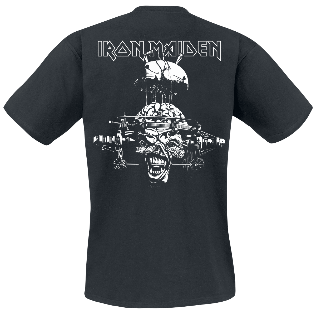 Iron Maiden The X factor Pocket Print T-Shirt black - Image 3