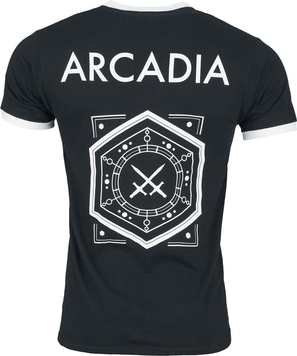 Sleep Token Arcadia Ringer T-Shirt black - Image 3