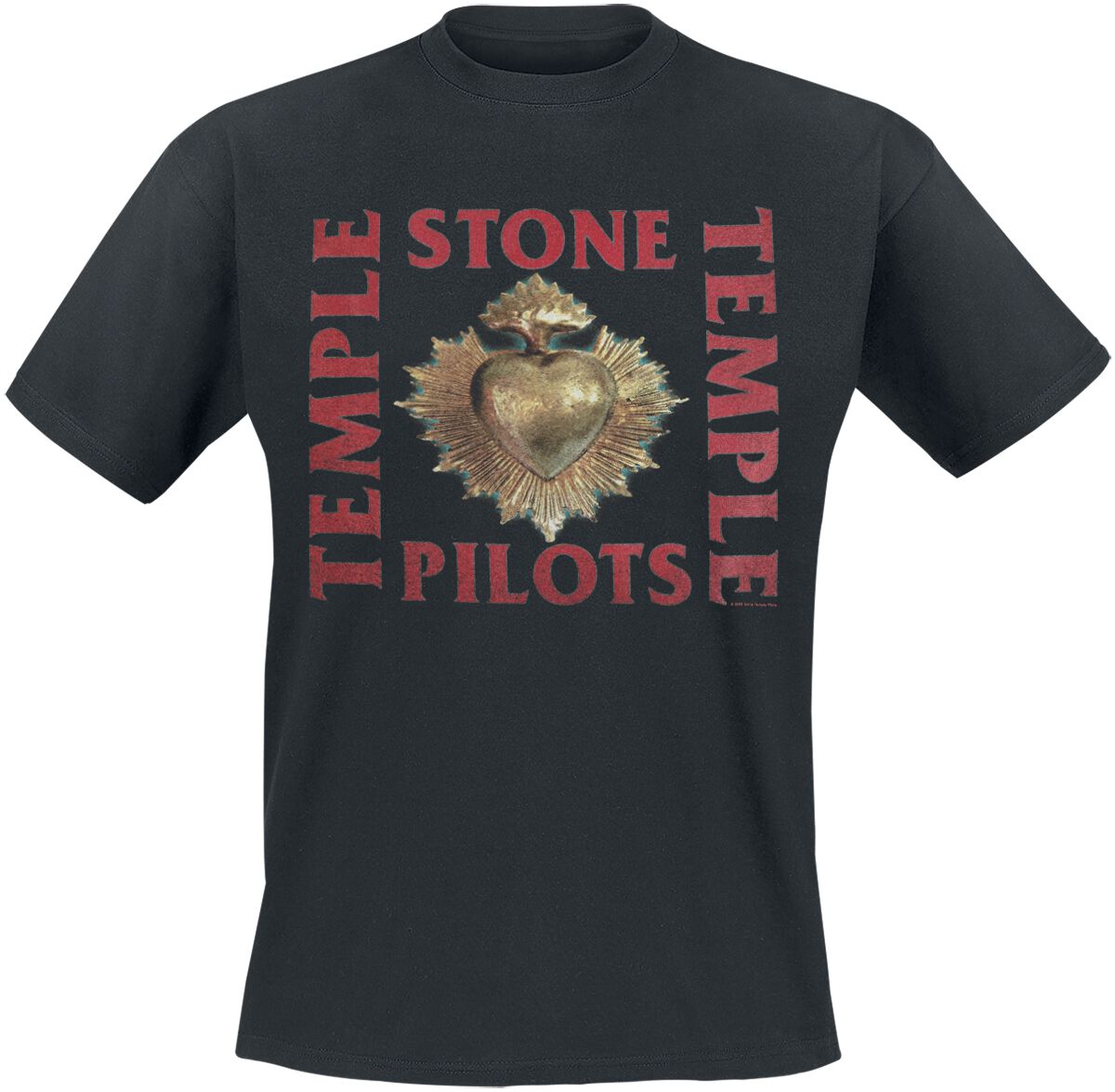 Stone Temple Pilots Heart T-Shirt black - Image 2