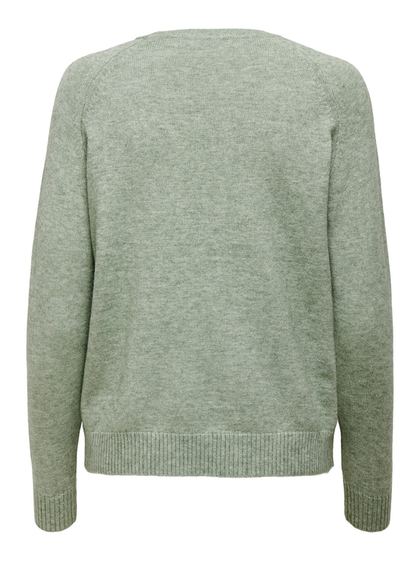Only ONLLESLY KINGS LIFE L/S KNT NOOS Knit jumper green - Image 3