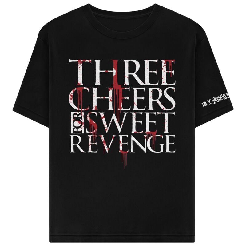 My Chemical Romance A Sweet Revenge Bloody Tee T-Shirt black - Image 2