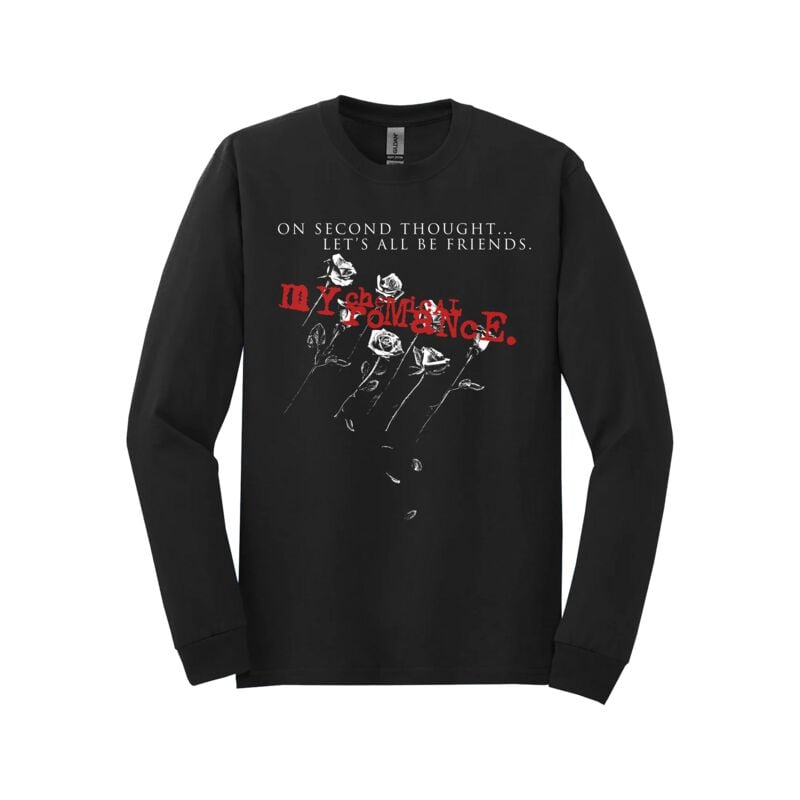 My Chemical Romance Lets All Be Friends Long-sleeve Shirt black - Image 2