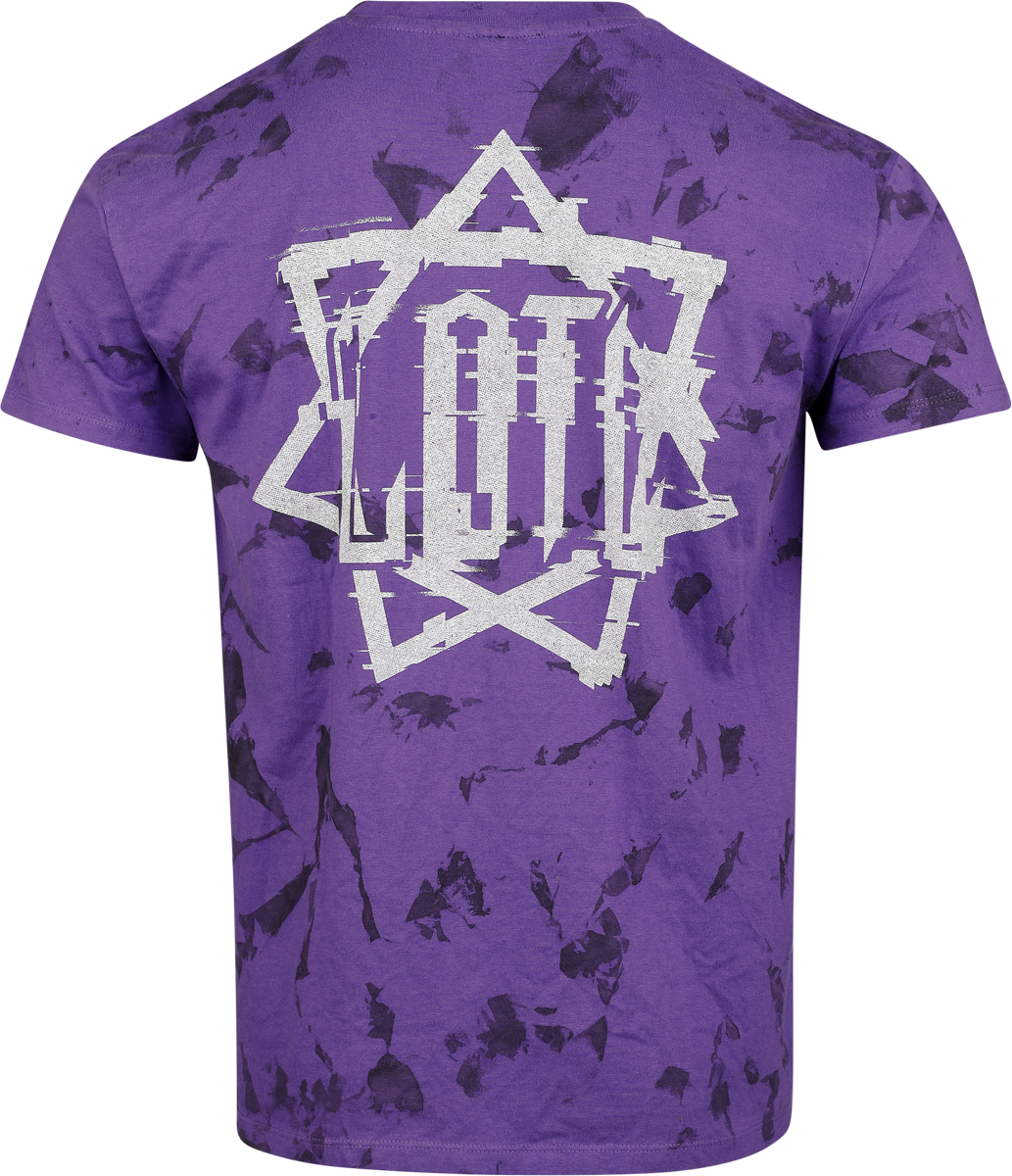 Lord Of The Lost Pixel Hepta T-Shirt purple black - Image 3
