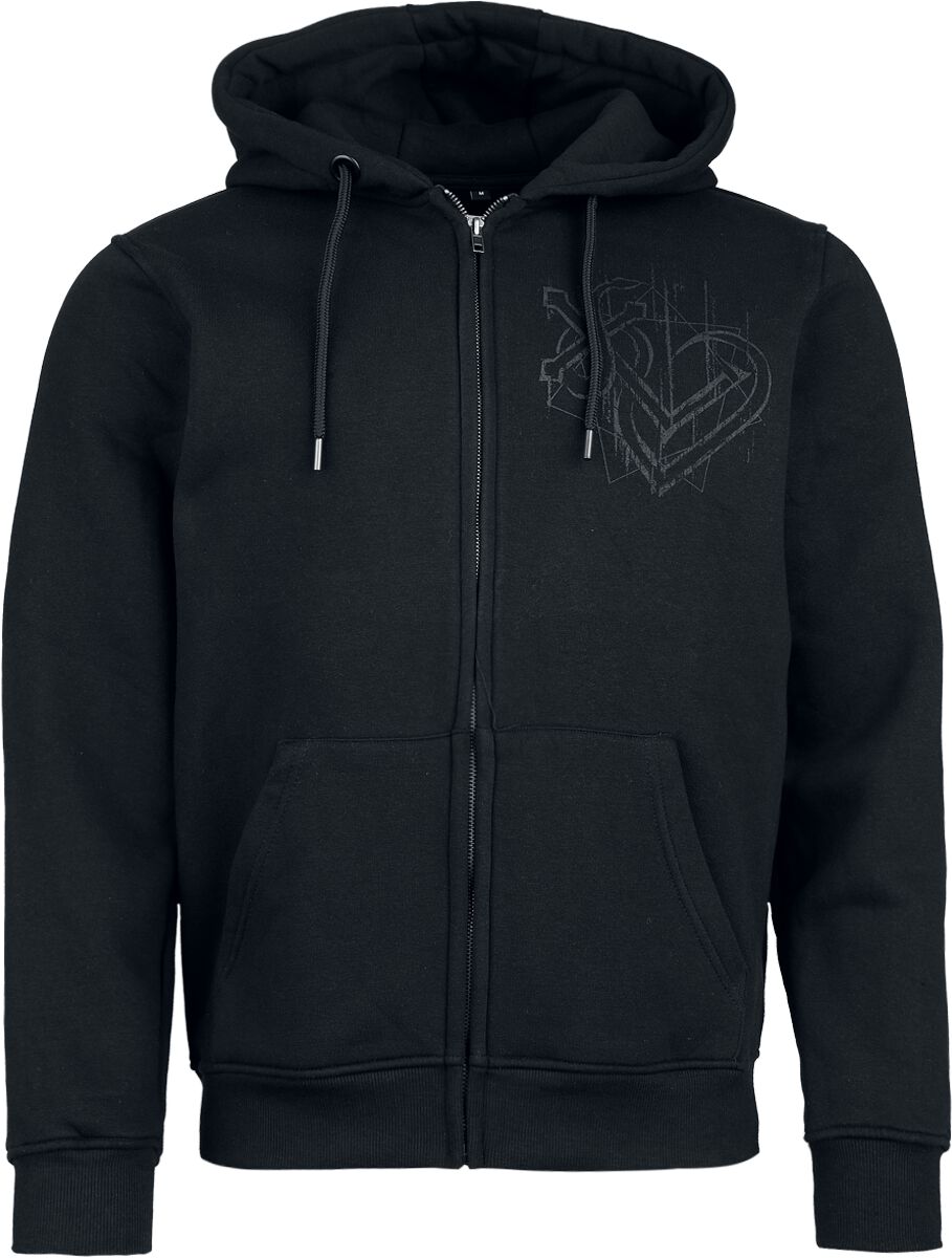 Lord Of The Lost Black Logo Hoodie Jacket black - Image 2