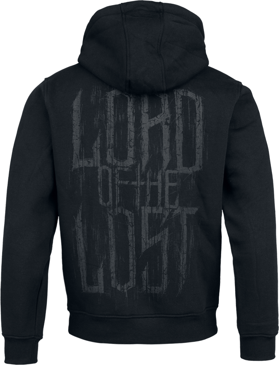 Lord Of The Lost Black Logo Hoodie Jacket black - Image 3